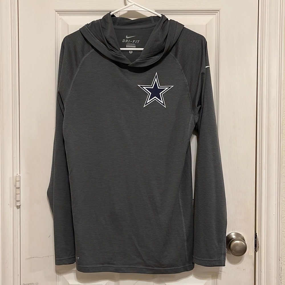 Dallas Cowboys Nike Dri-Fit Long Sleeve Hoodie Tee